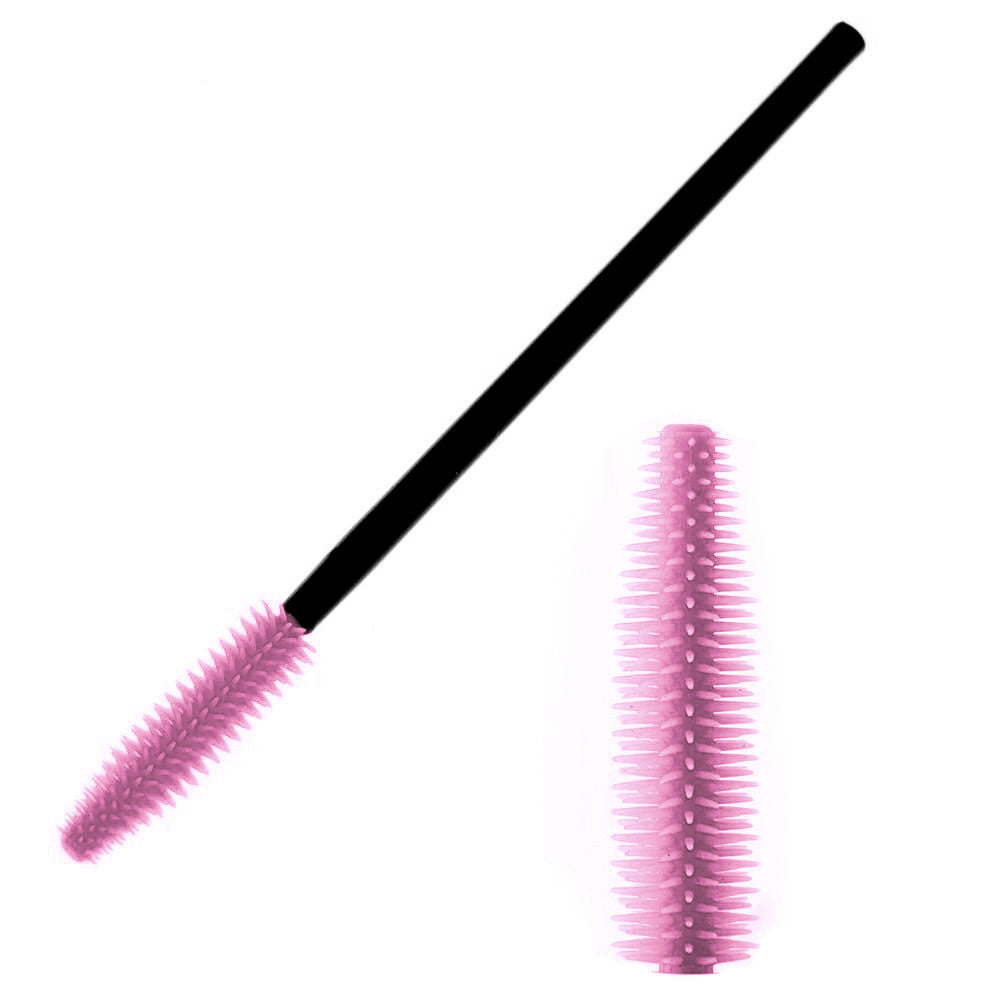 silikoninen-ripsiharja-pinkki-musta